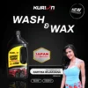 KURION Wash & Wax Shampoo Cuci Mobil Motor 3X Booster Foam Super Shine Sabun Cuci Botol 1000ml